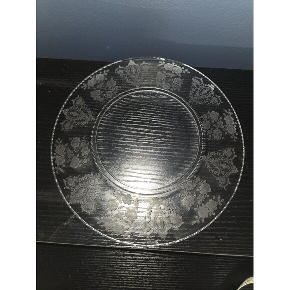 Vintage Tiffin-Franciscan Cherokee Rose Luncheon Plate - Picture 2 of 3